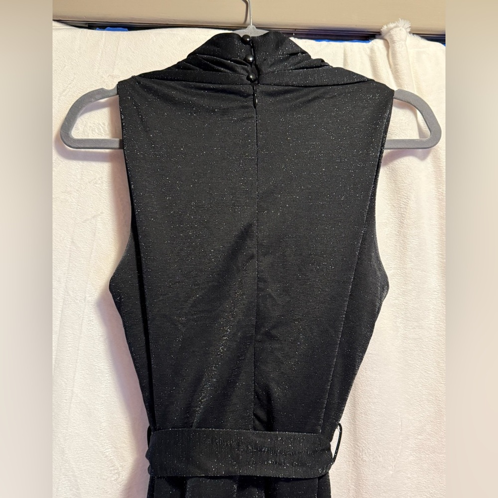 Taylor Black Sleeveless Jumpsuit - Picture 3 of 5